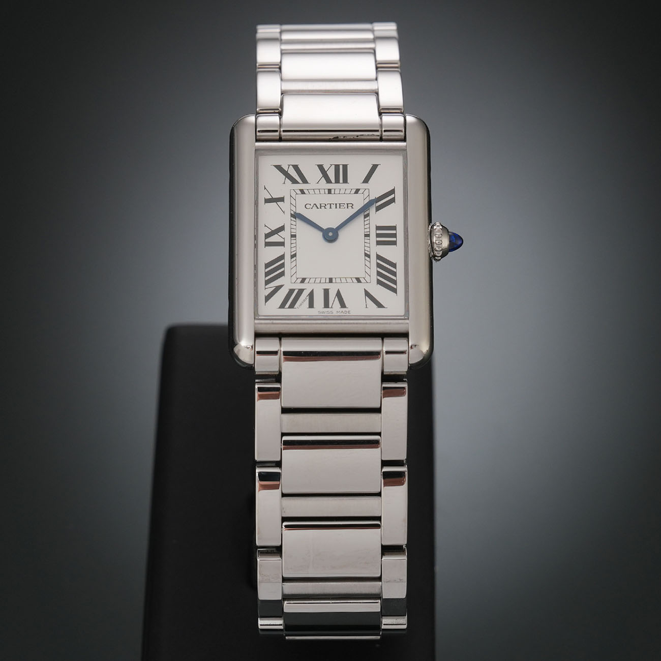 CARTIER(USED)까르띠에 탱크 머스트 라지 스틸 WSTA0052