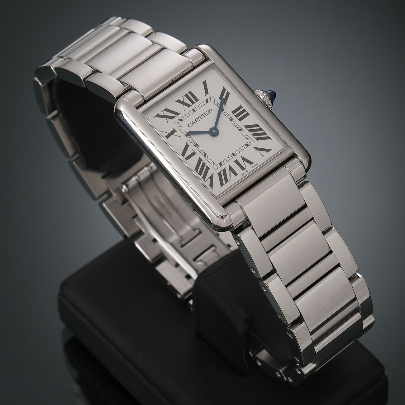CARTIER(USED)까르띠에 탱크 머스트 라지 스틸 WSTA0052