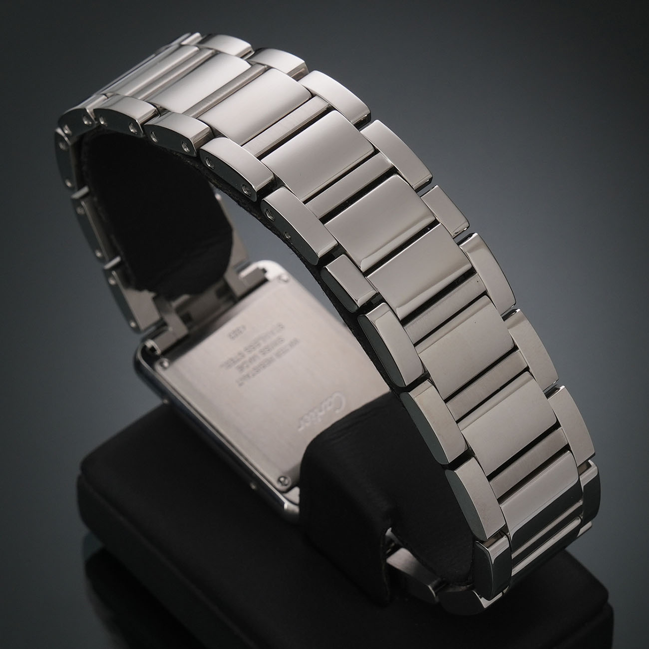 CARTIER(USED)까르띠에 탱크 머스트 라지 스틸 WSTA0052