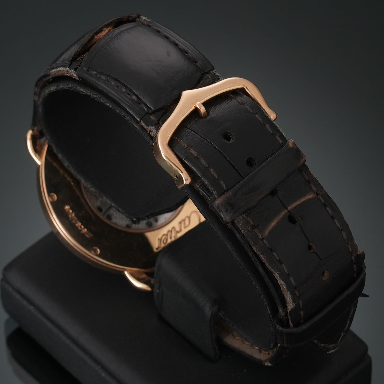 CARTIER(USED)까르띠에 W6800251 롱드 드 까르띠에 골드 워치