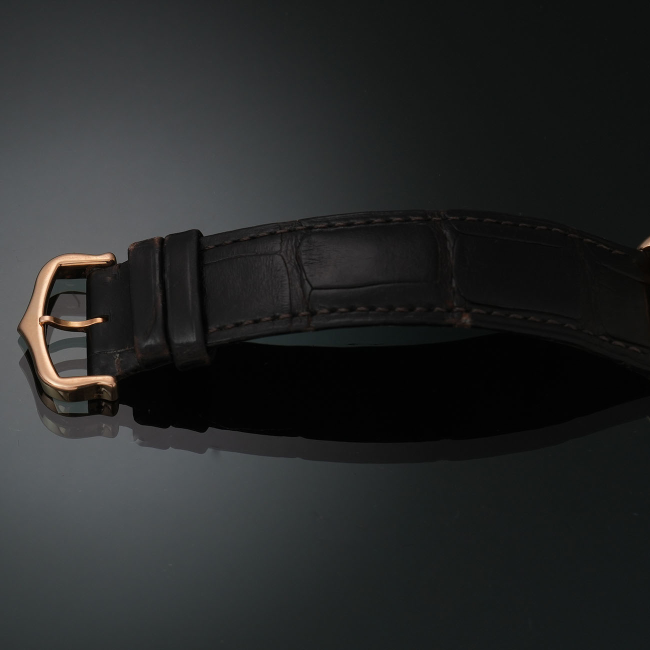 CARTIER(USED)까르띠에 W6800251 롱드 드 까르띠에 골드 워치