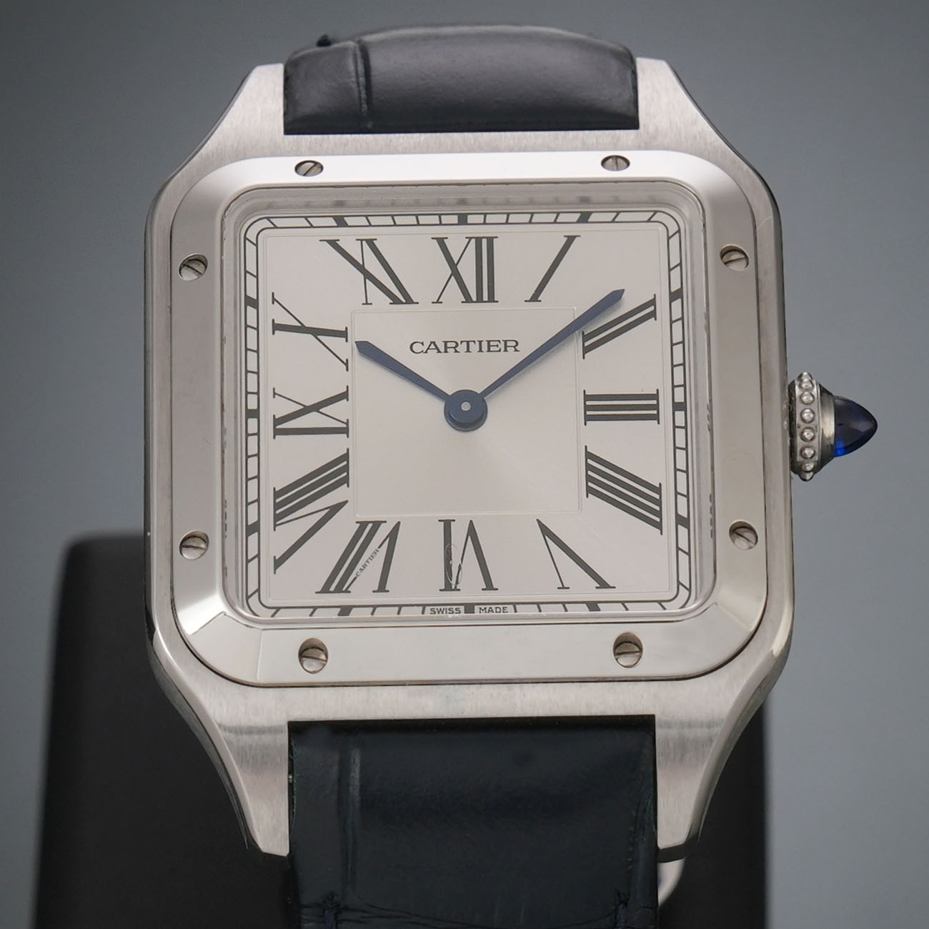 CARTIER(USED)까르띠에 산토스 뒤몽 스틸 라지