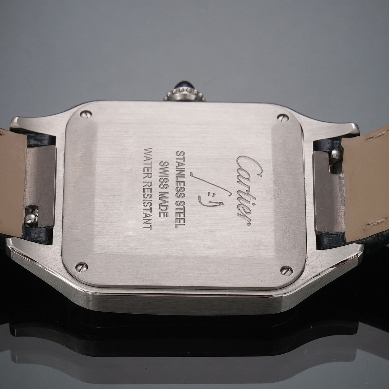 CARTIER(USED)까르띠에 산토스 뒤몽 스틸 라지