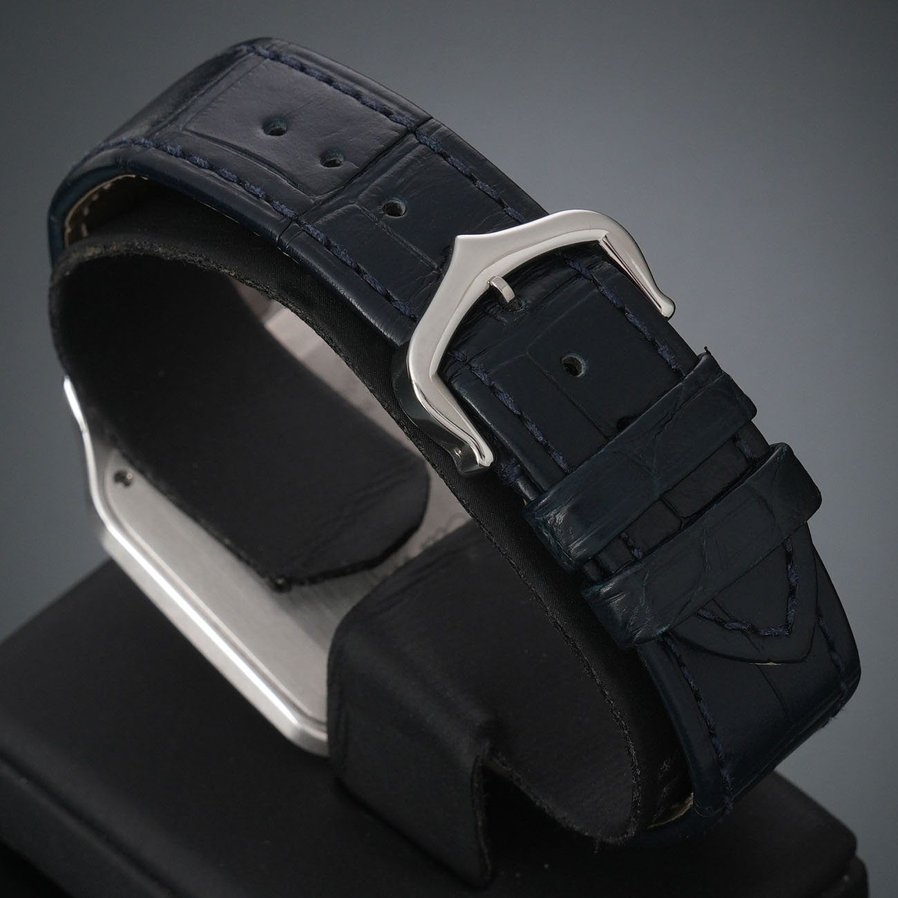 CARTIER(USED)까르띠에 산토스 뒤몽 스틸 라지