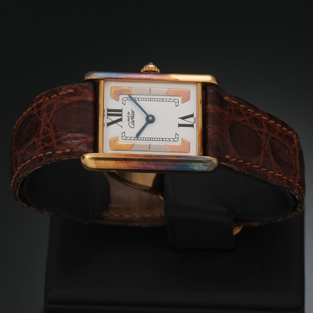CARTIER(USED)까르띠에 탱크 버메일 라지 W1006254
