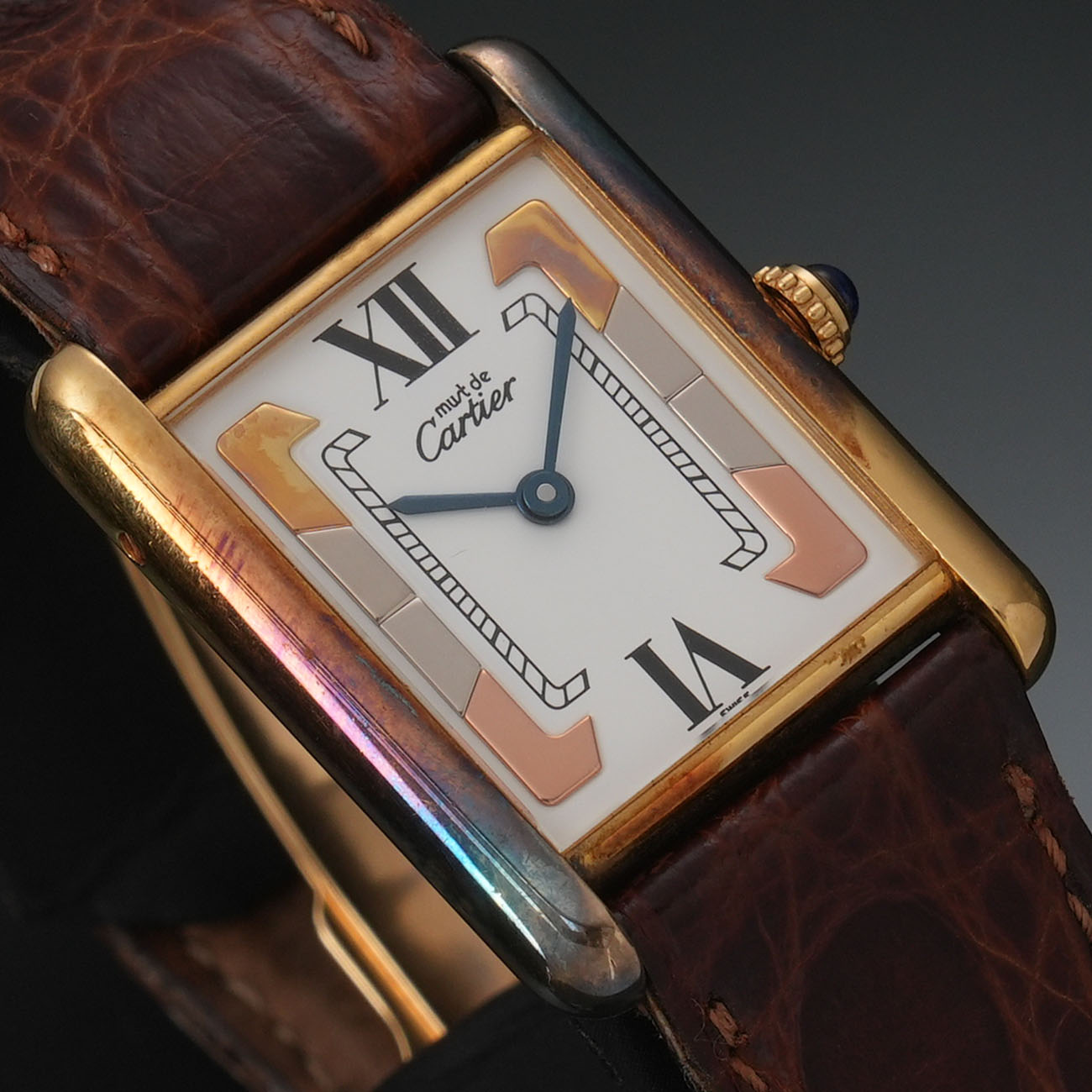 CARTIER(USED)까르띠에 탱크 버메일 라지 W1006254