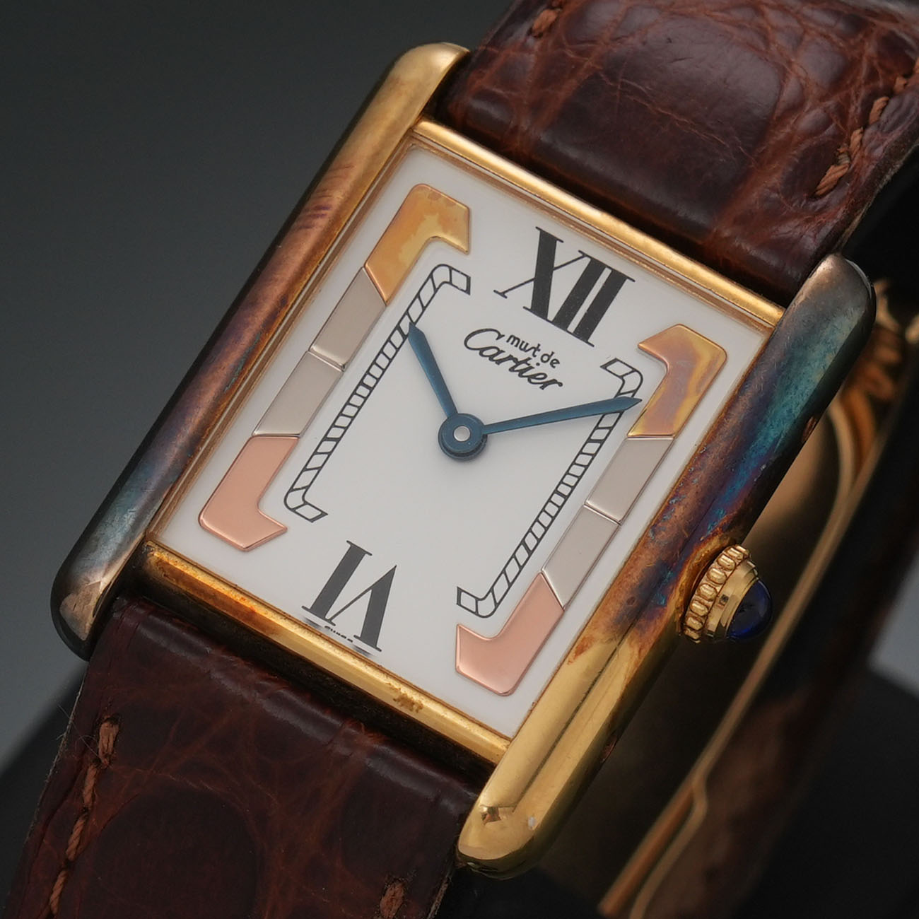 CARTIER(USED)까르띠에 탱크 버메일 라지 W1006254