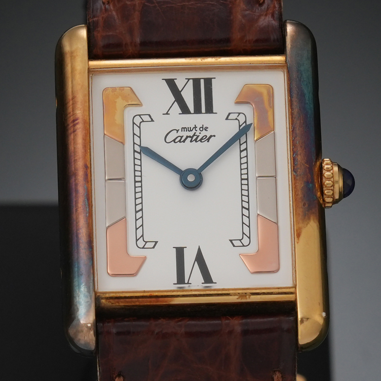 CARTIER(USED)까르띠에 탱크 버메일 라지 W1006254