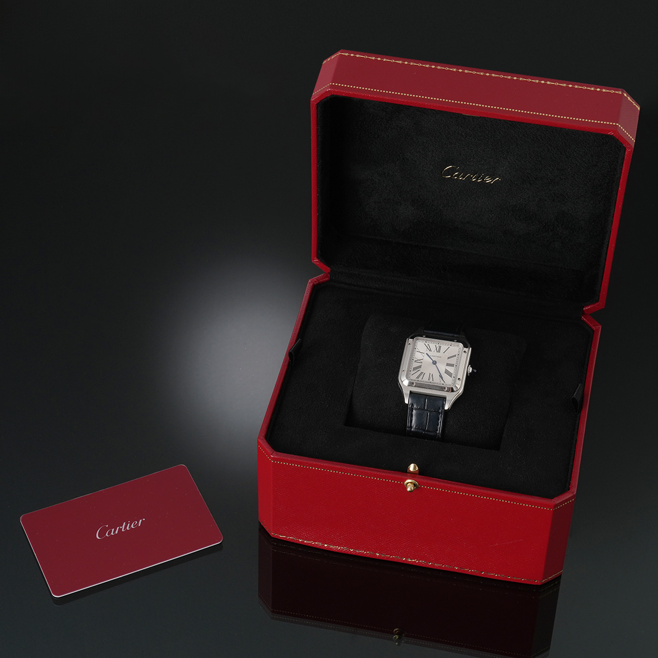 CARTIER(USED)까르띠에 WSSA0220 산토스 뒤몽 라지