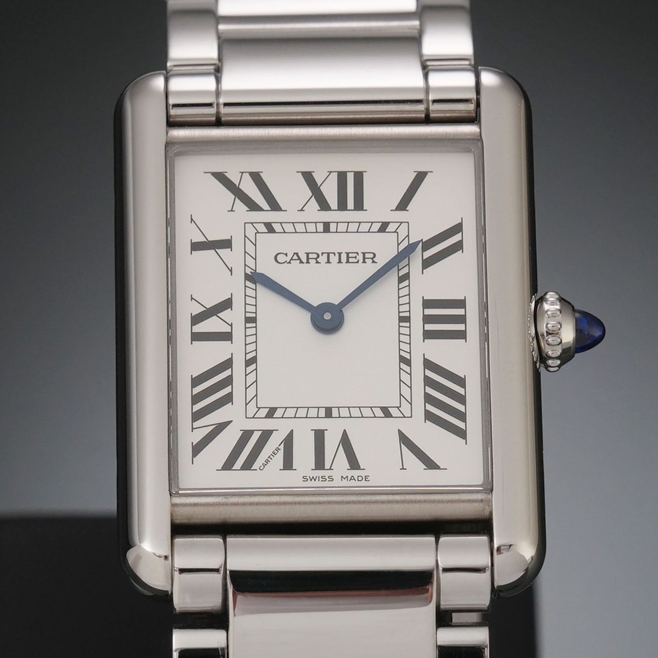 CARTIER(USED)까르띠에 탱크 머스트 라지 스틸 WSTA0052