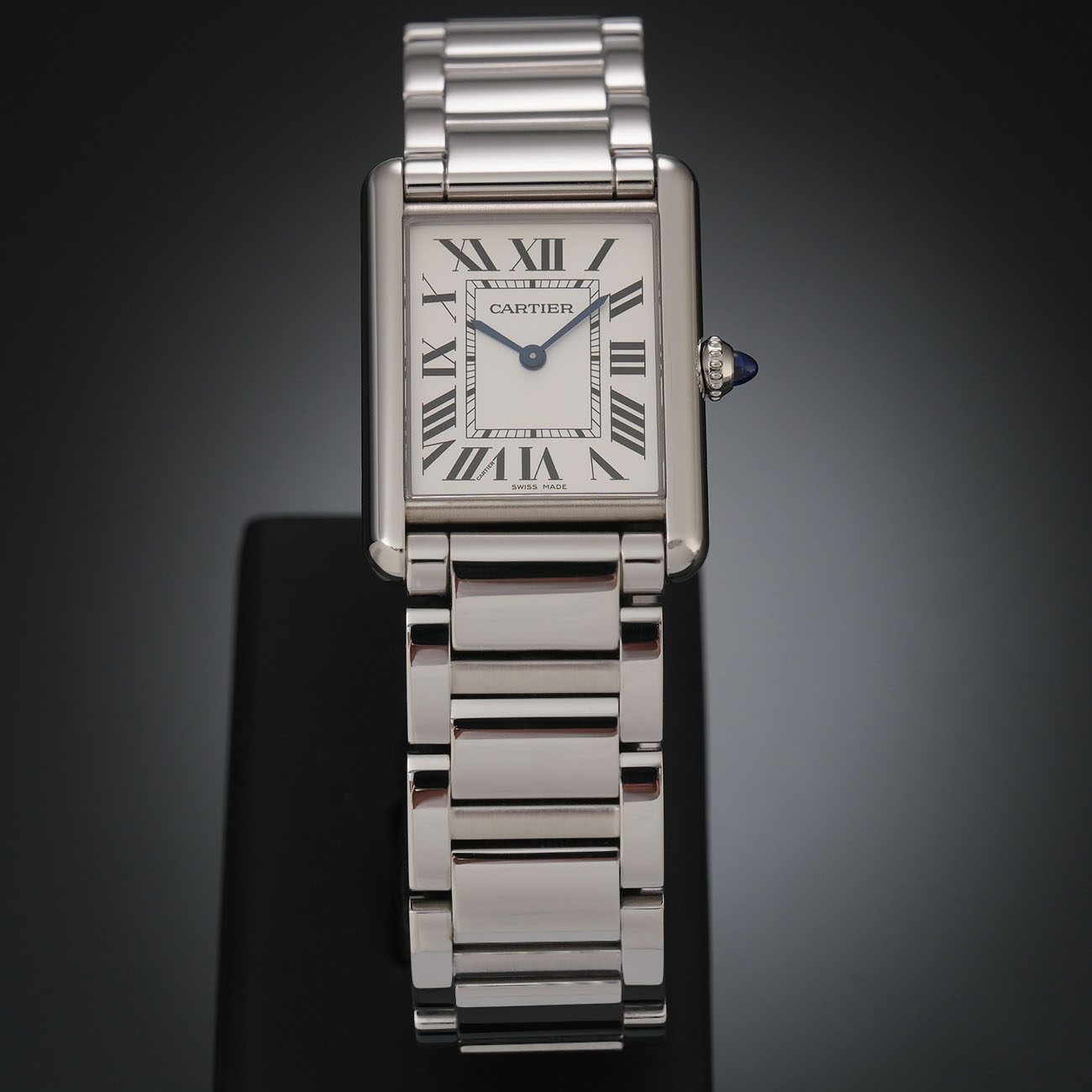 CARTIER(USED)까르띠에 탱크 머스트 라지 스틸 WSTA0052