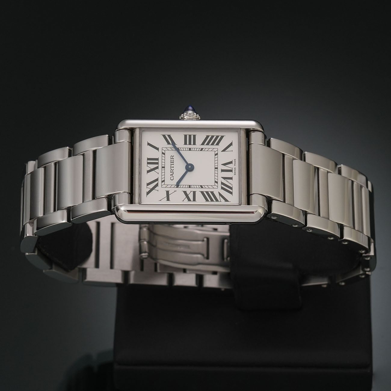 CARTIER(USED)까르띠에 탱크 머스트 라지 스틸 WSTA0052