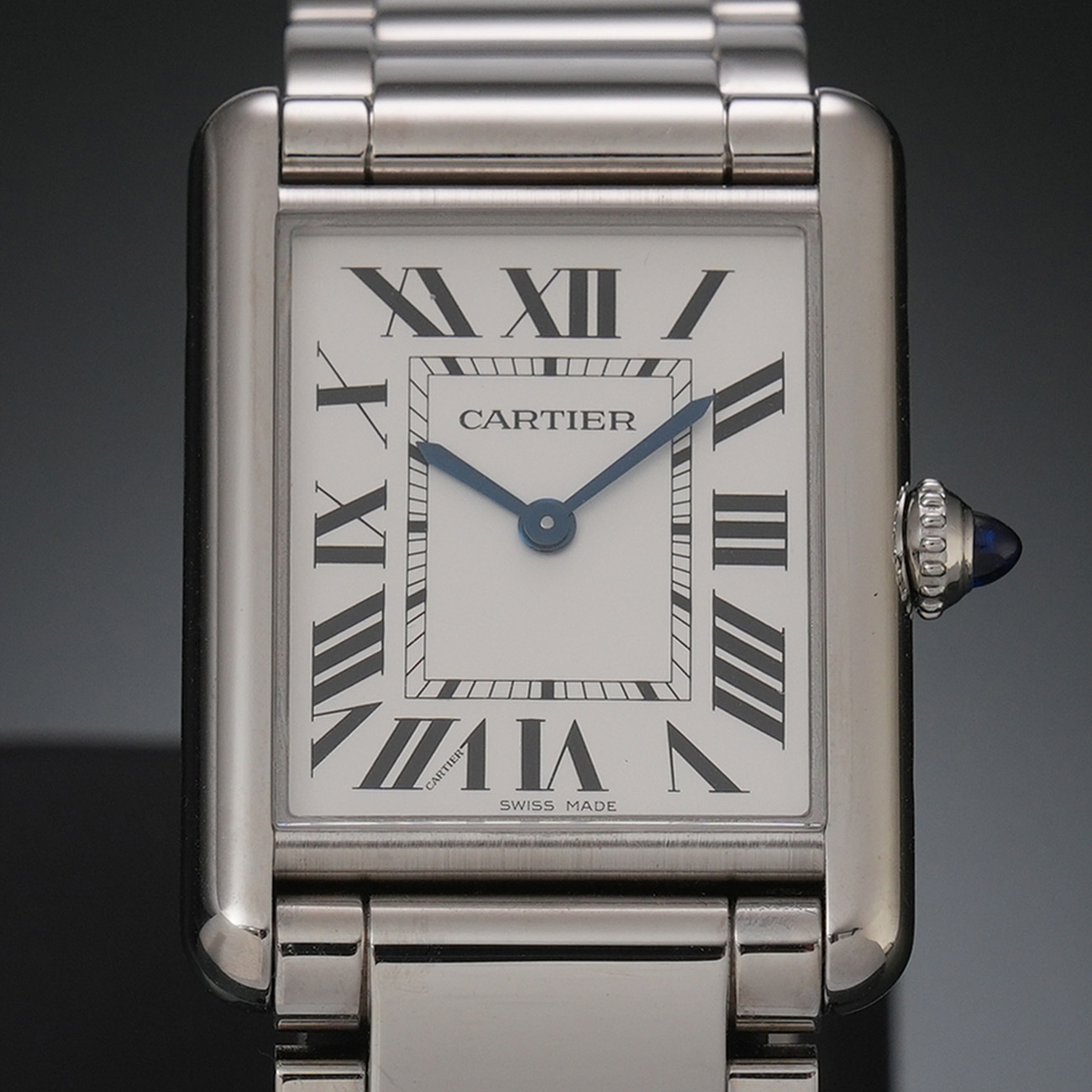 CARTIER(USED)까르띠에 탱크 머스트 라지 스틸 WSTA0052