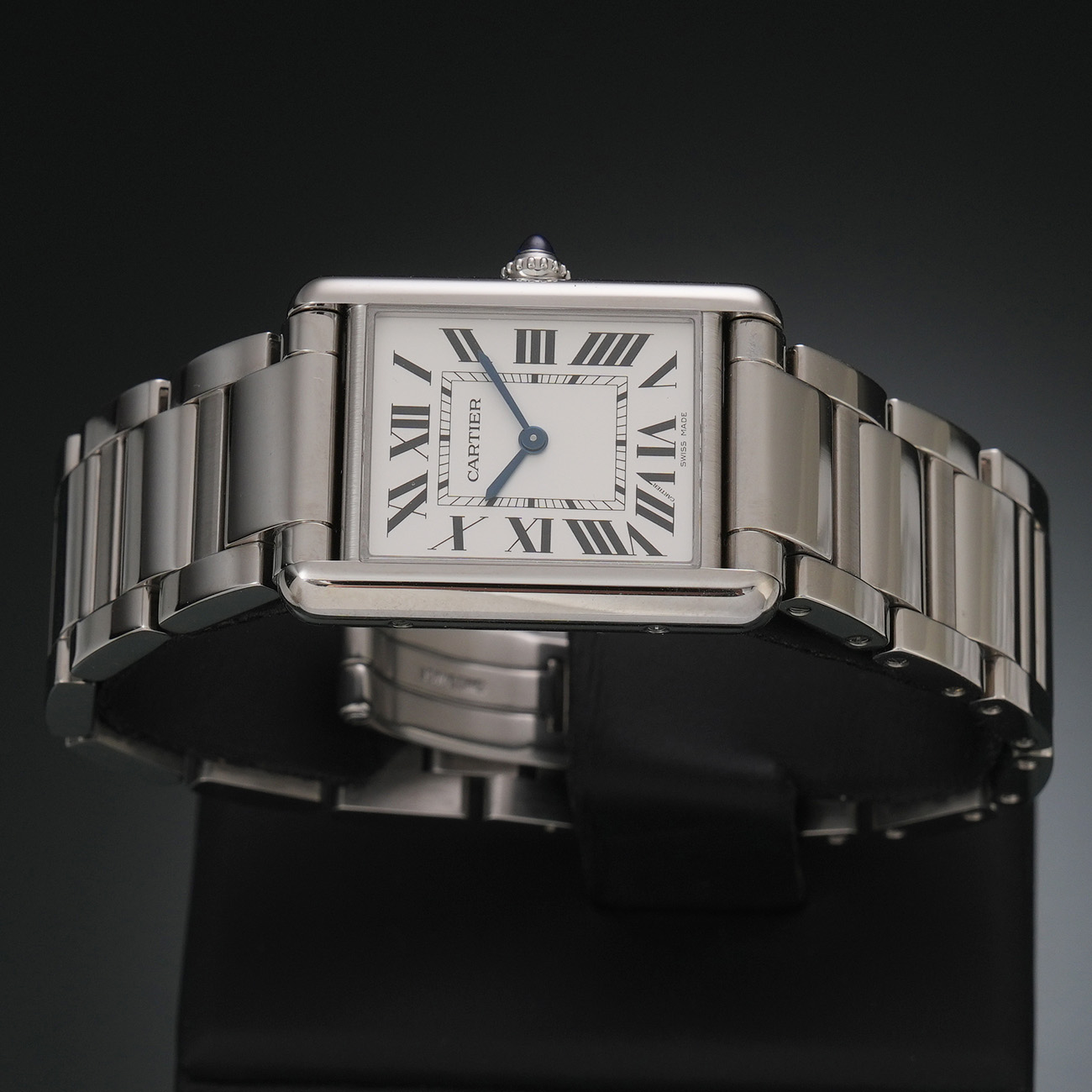 CARTIER(USED)까르띠에 탱크 머스트 라지 스틸 WSTA0052