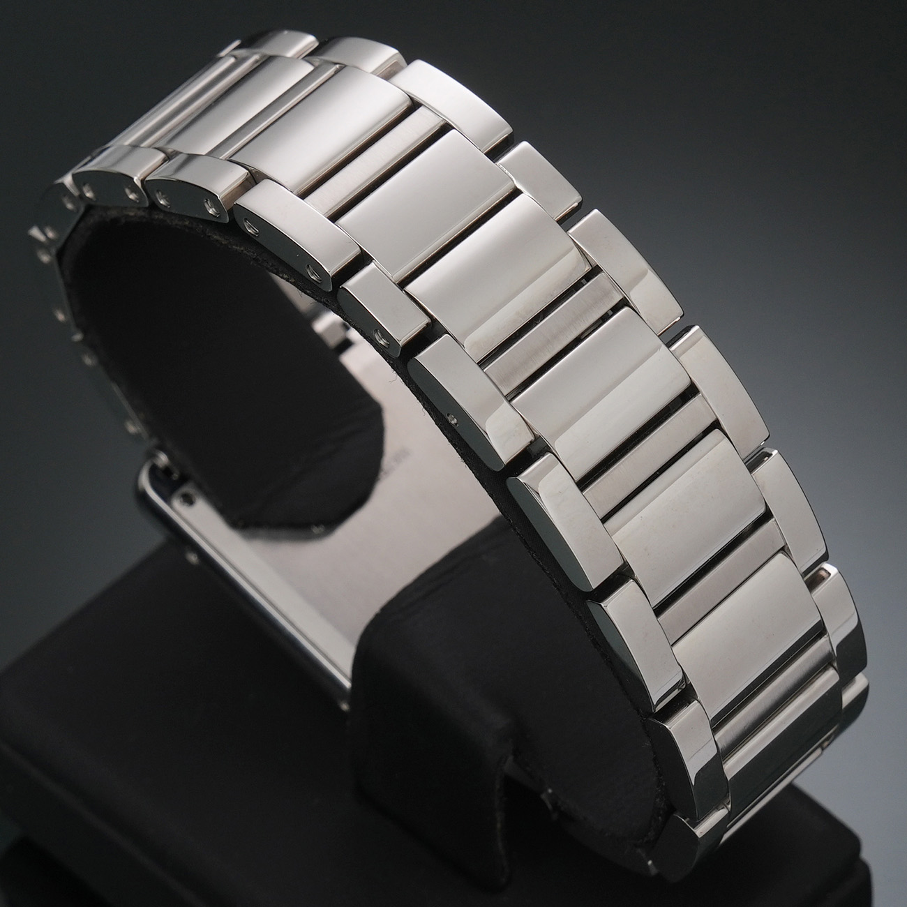 CARTIER(USED)까르띠에 탱크 머스트 라지 스틸 WSTA0052