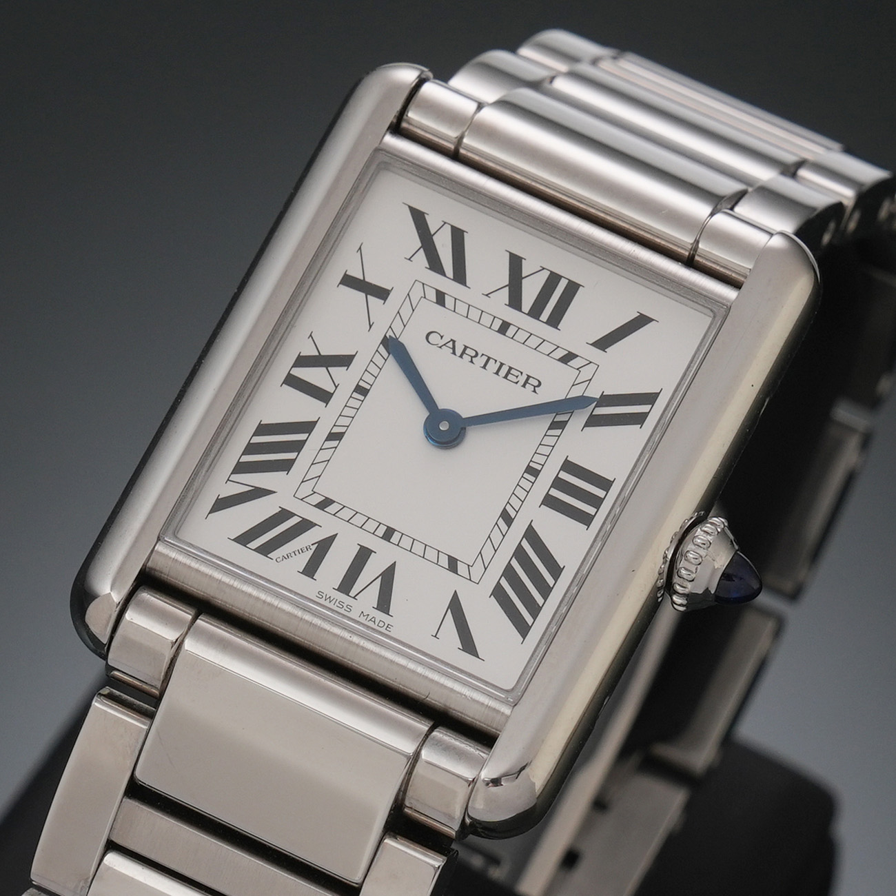 CARTIER(USED)까르띠에 탱크 머스트 라지 스틸 WSTA0052