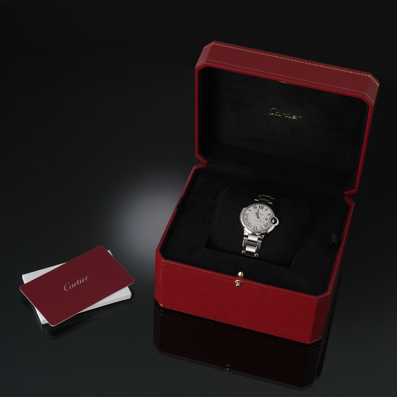 CARTIER(USED)까르띠에 WSBB0044 발롱블루 33 오토매틱