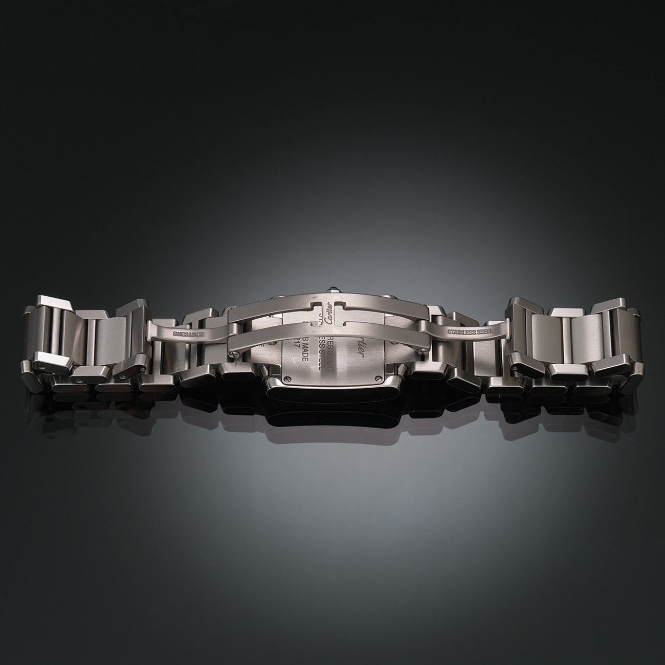 CARTIER(USED)까르띠에 탱크 프랑세즈 스몰 다이아 W4TA0008