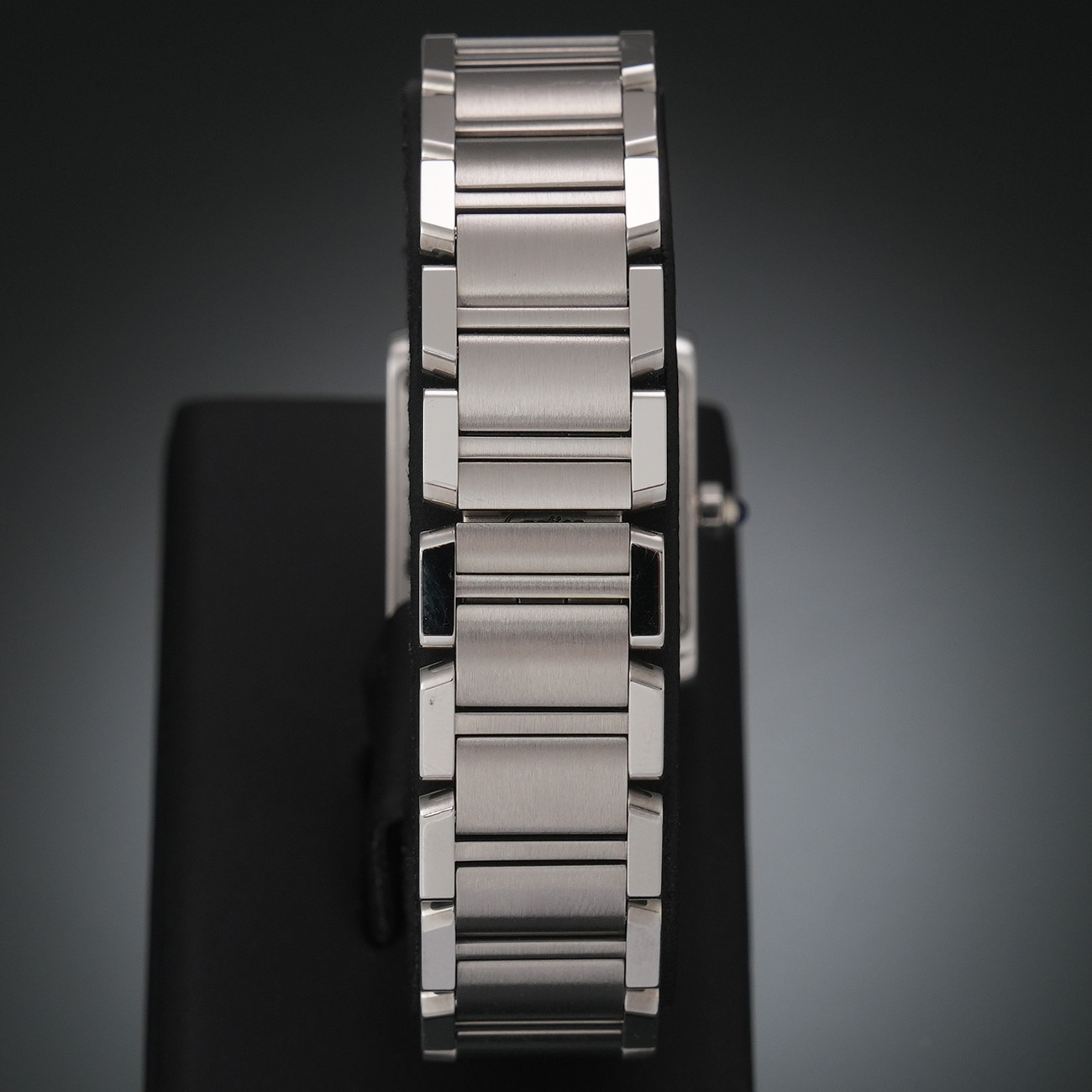 CARTIER(USED)까르띠에 탱크 프랑세즈 스몰 다이아 W4TA0008