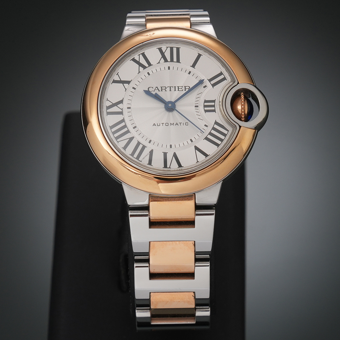 CARTIER(USED)까르띠에 발롱블루 33 오토 콤비 W2BB0032