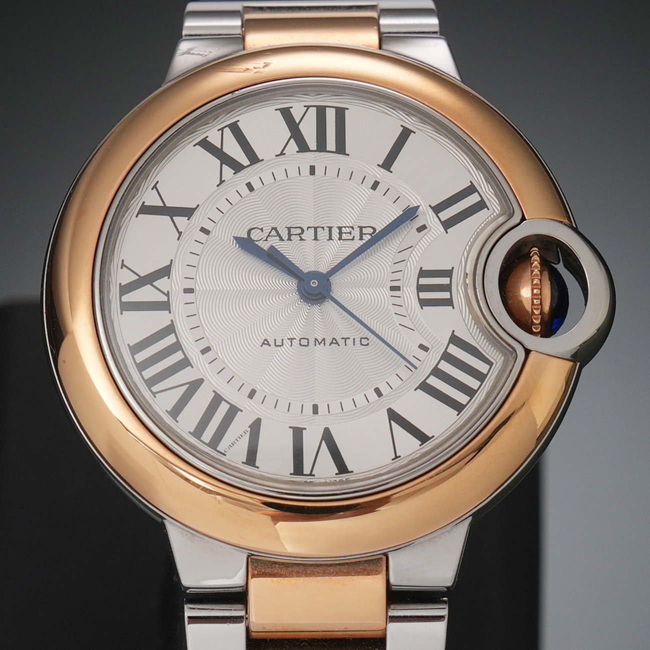 CARTIER(USED)까르띠에 발롱블루 33 오토 콤비 W2BB0032
