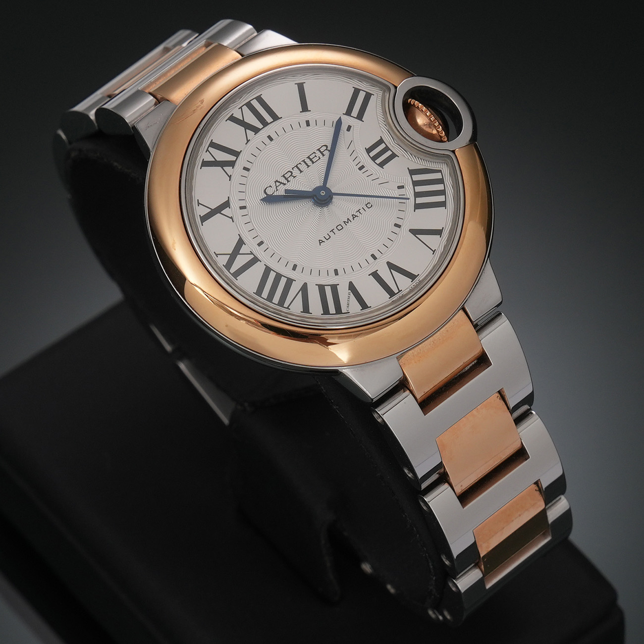 CARTIER(USED)까르띠에 발롱블루 33 오토 콤비 W2BB0032