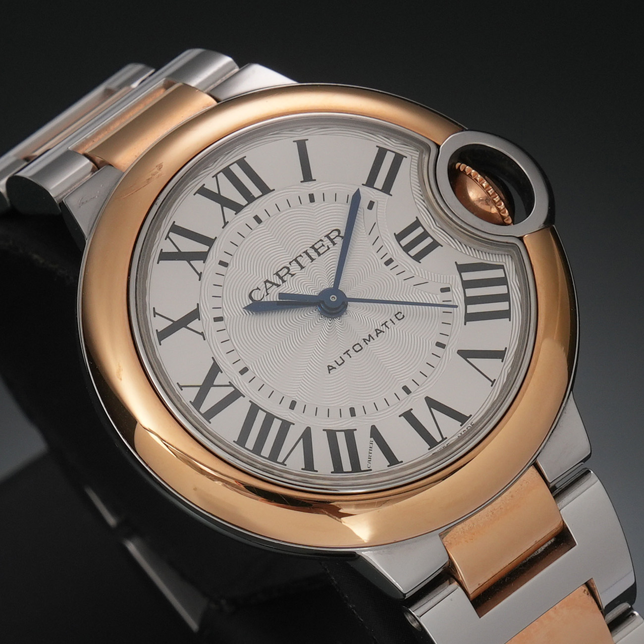 CARTIER(USED)까르띠에 발롱블루 33 오토 콤비 W2BB0032