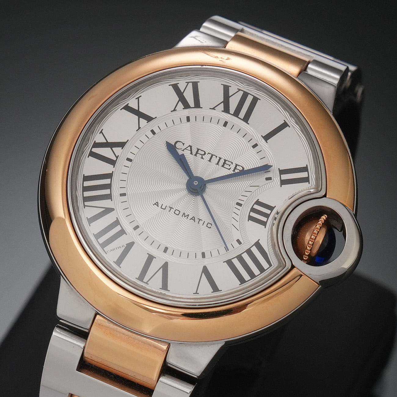 CARTIER(USED)까르띠에 발롱블루 33 오토 콤비 W2BB0032