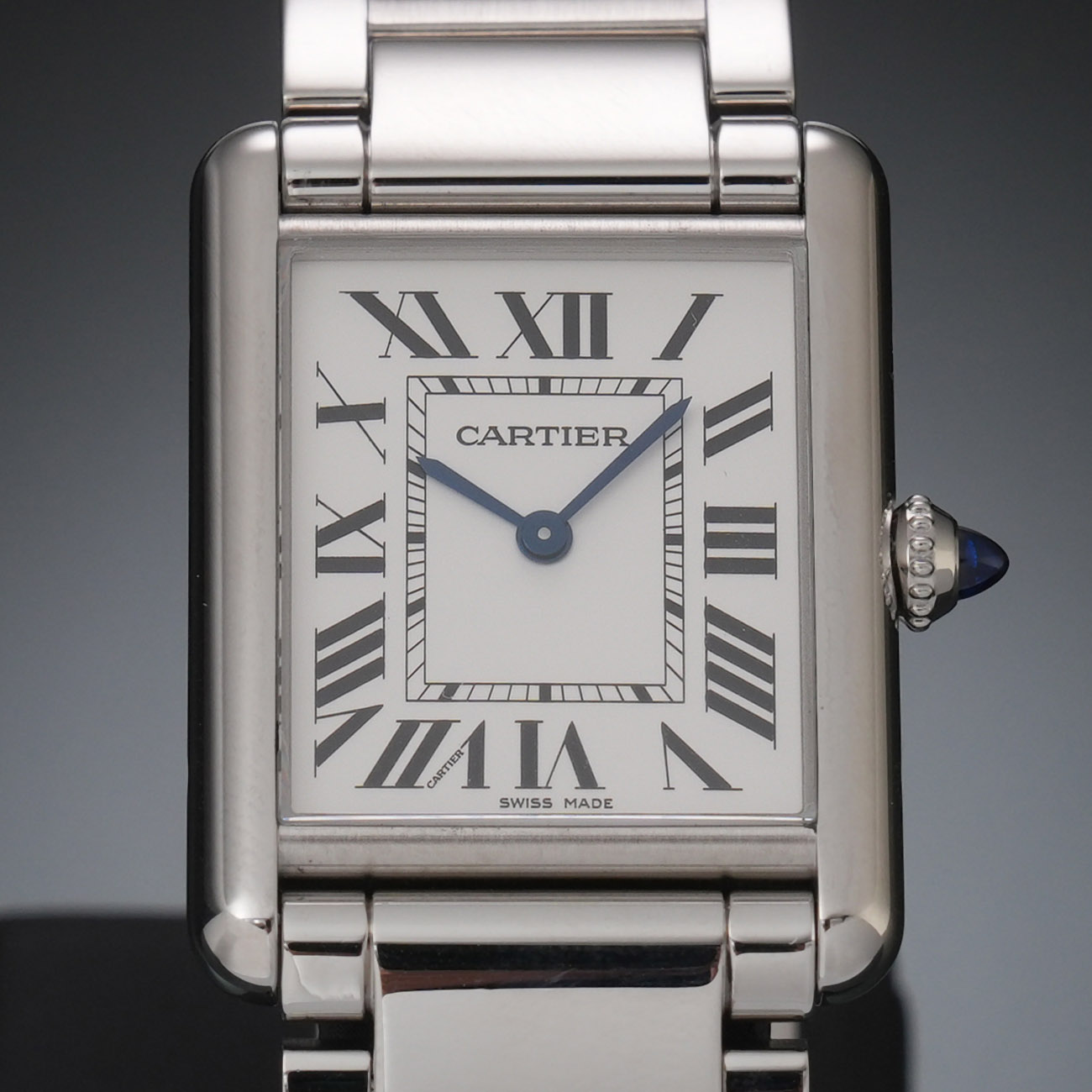 CARTIER(USED)까르띠에 탱크 머스트 라지 스틸 WSTA0052