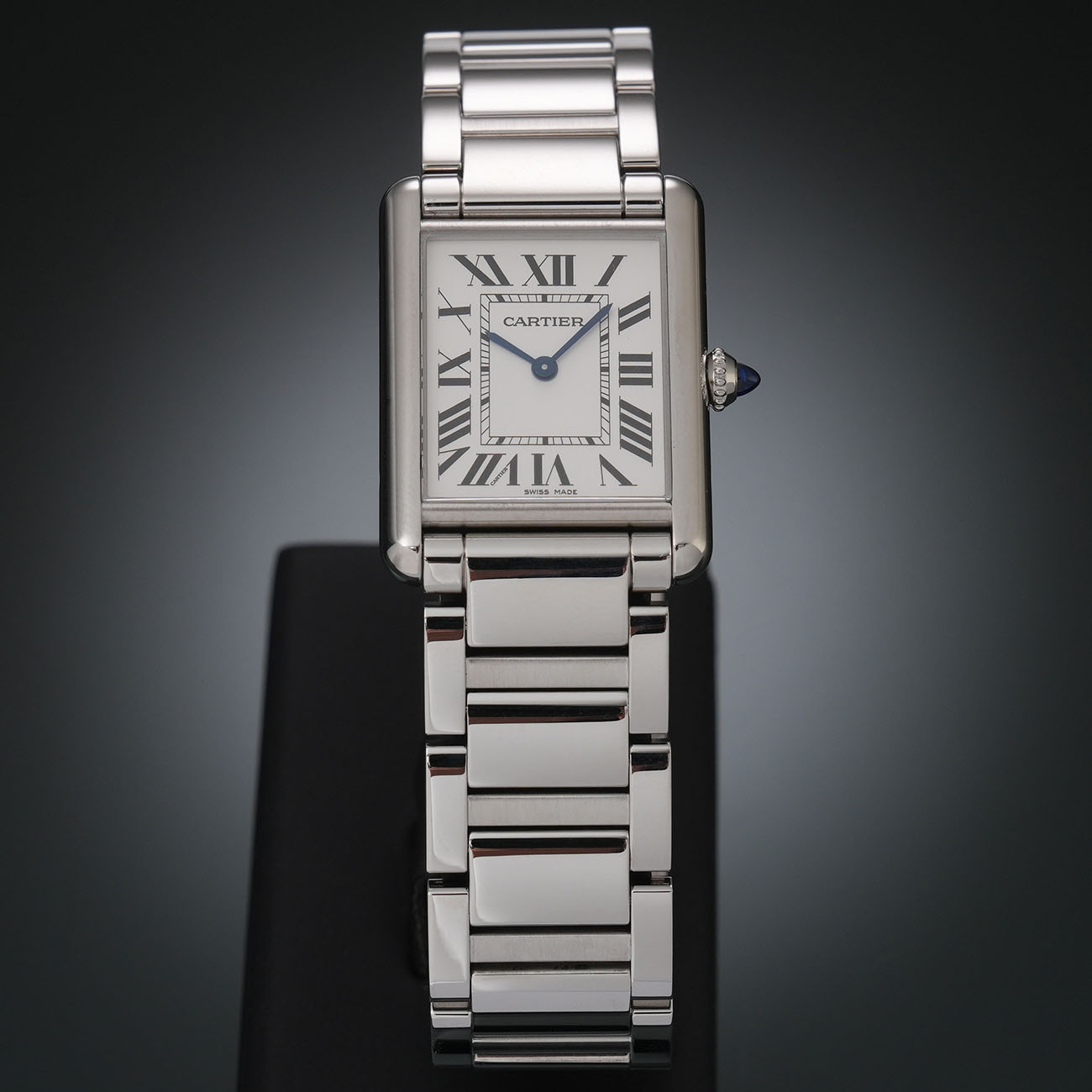 CARTIER(USED)까르띠에 탱크 머스트 라지 스틸 WSTA0052
