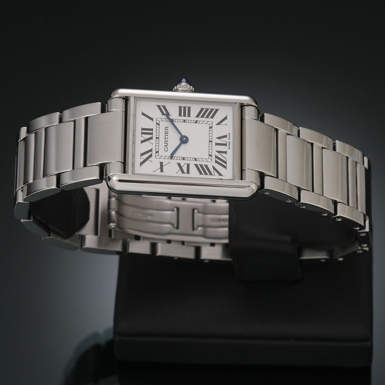CARTIER(USED)까르띠에 탱크 머스트 라지 스틸 WSTA0052