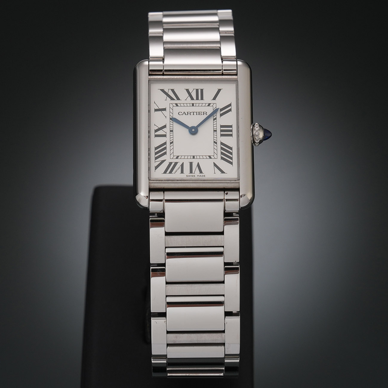 CARTIER(USED)까르띠에 탱크 머스트 라지 스틸 WSTA0052