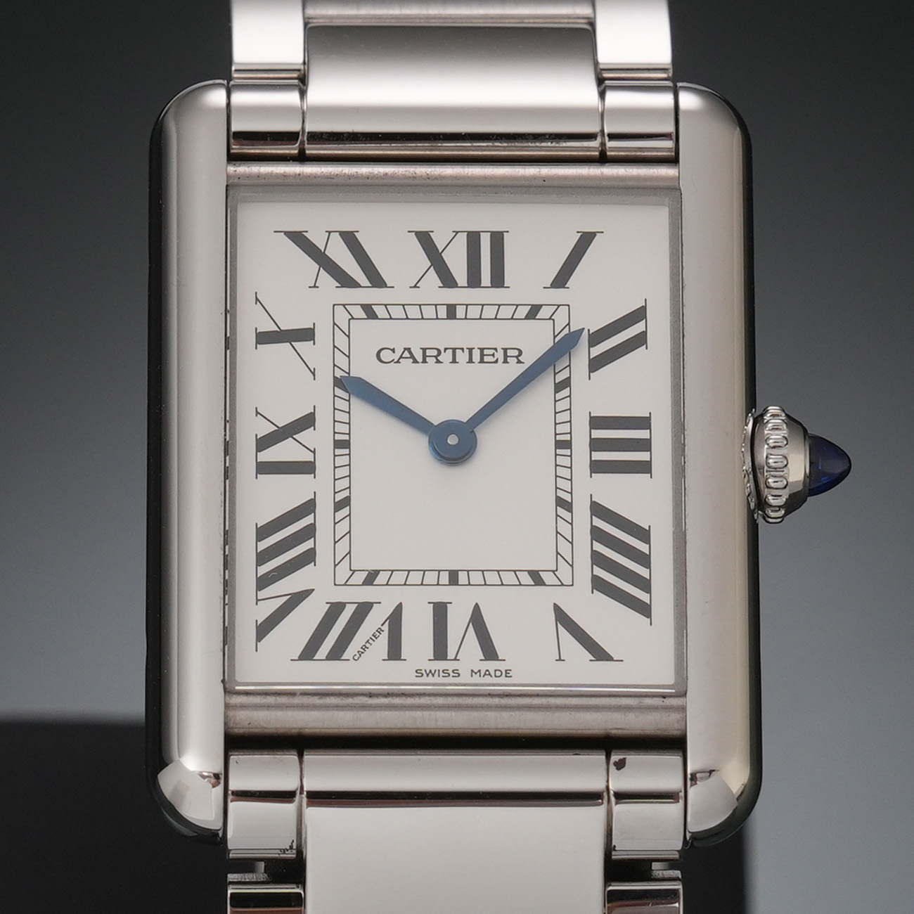 CARTIER(USED)까르띠에 탱크 머스트 라지 스틸 WSTA0052