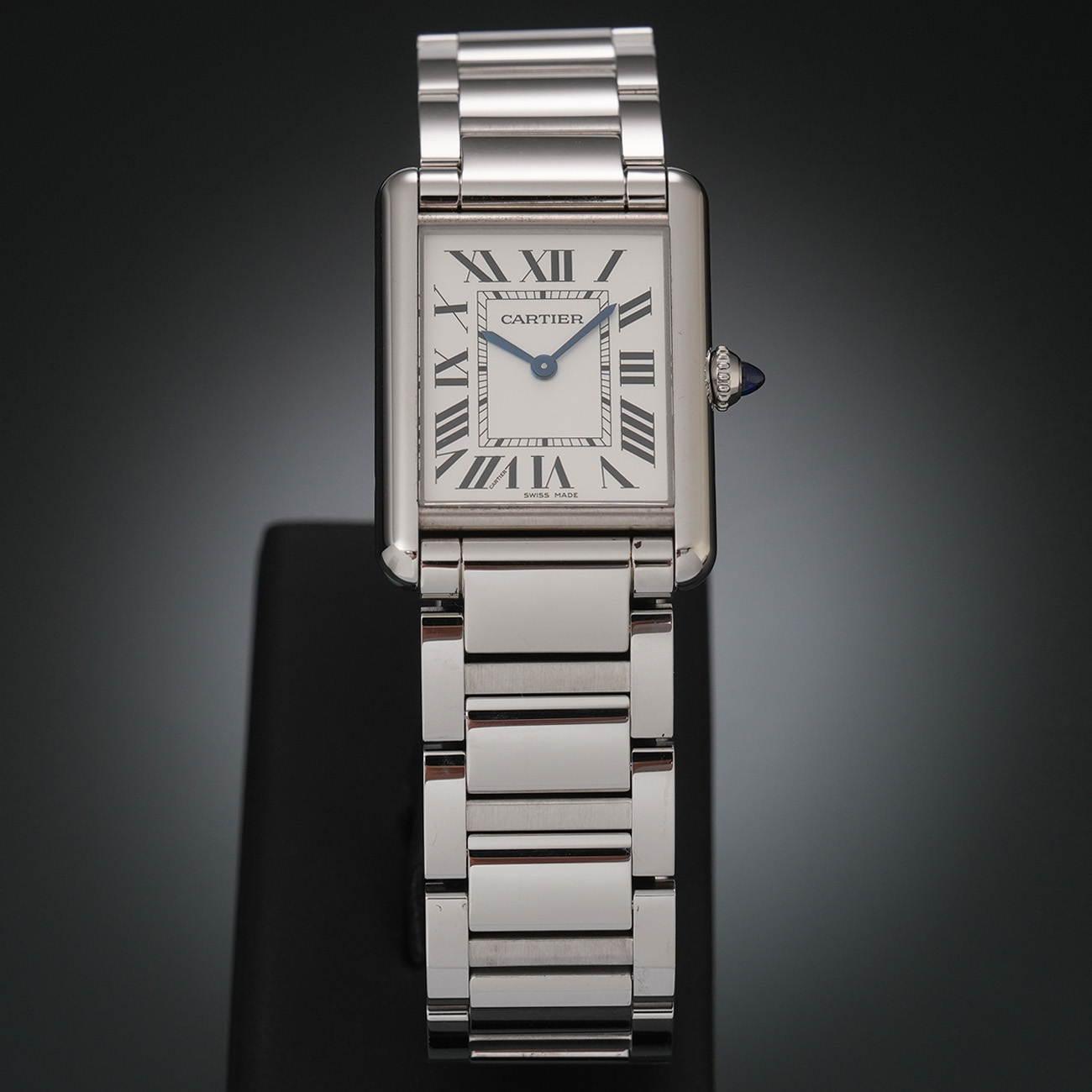 CARTIER(USED)까르띠에 탱크 머스트 라지 스틸 WSTA0052