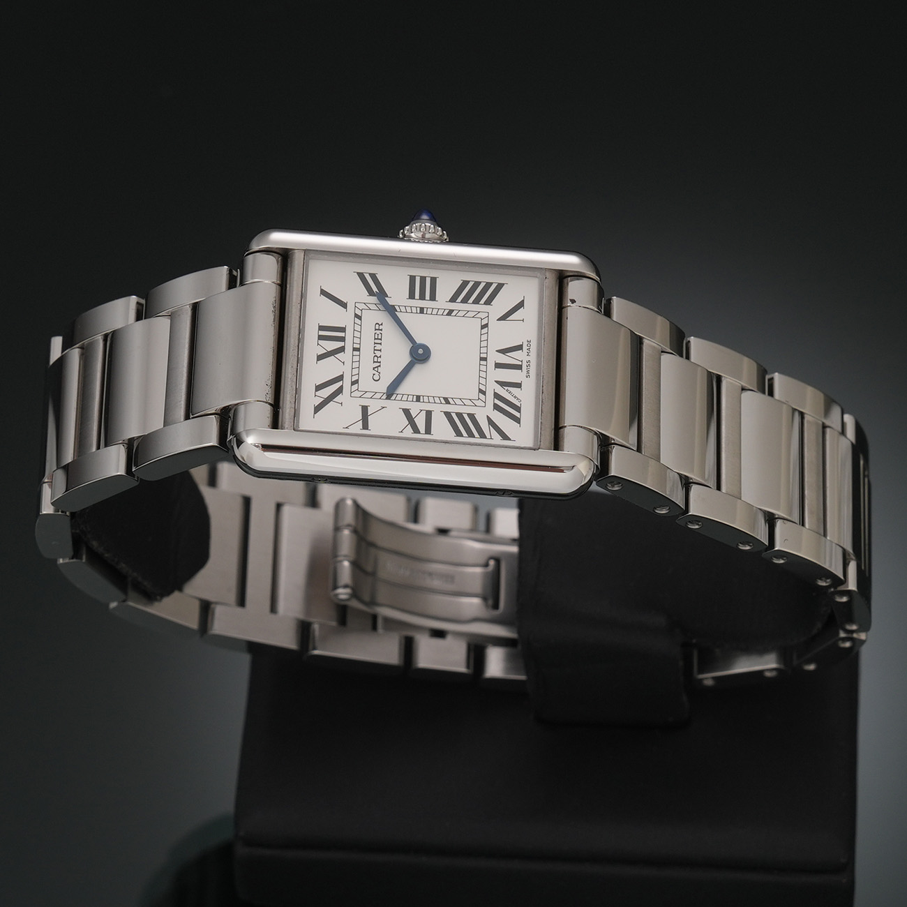 CARTIER(USED)까르띠에 탱크 머스트 라지 스틸 WSTA0052