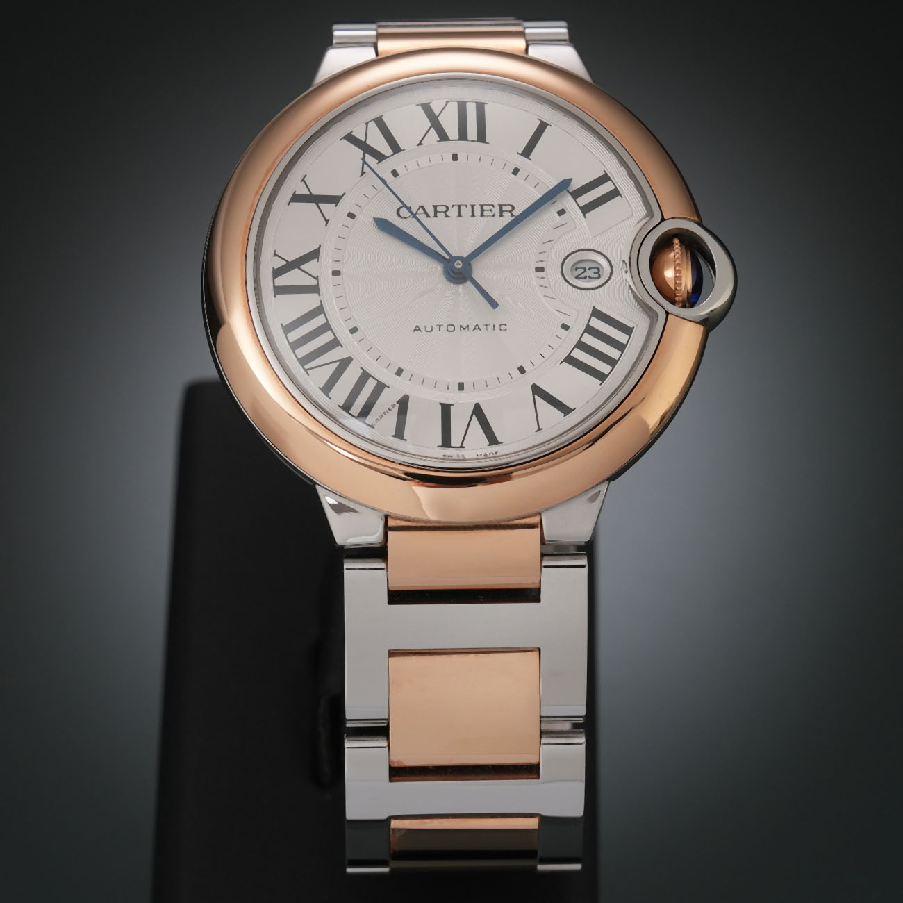 CARTIER(USED)까르띠에 발롱블루 42 콤비 오토 W2BB0034
