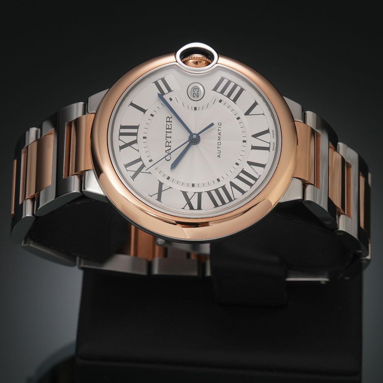 CARTIER(USED)까르띠에 발롱블루 42 콤비 오토 W2BB0034
