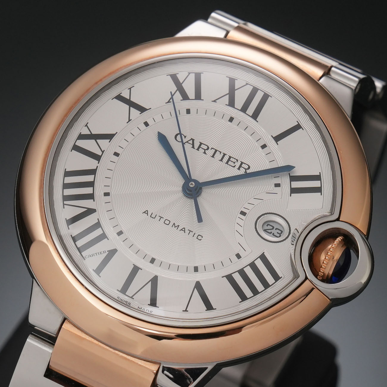 CARTIER(USED)까르띠에 발롱블루 42 콤비 오토 W2BB0034