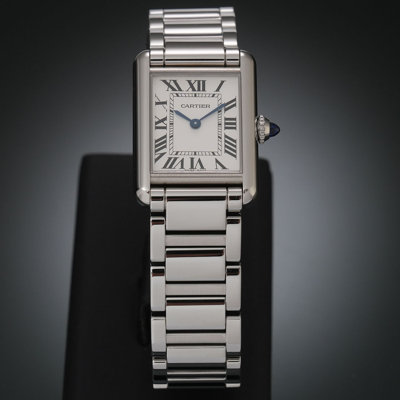 CARTIER(USED)까르띠에 탱크 머스트 스몰 스틸 WSTA0107
