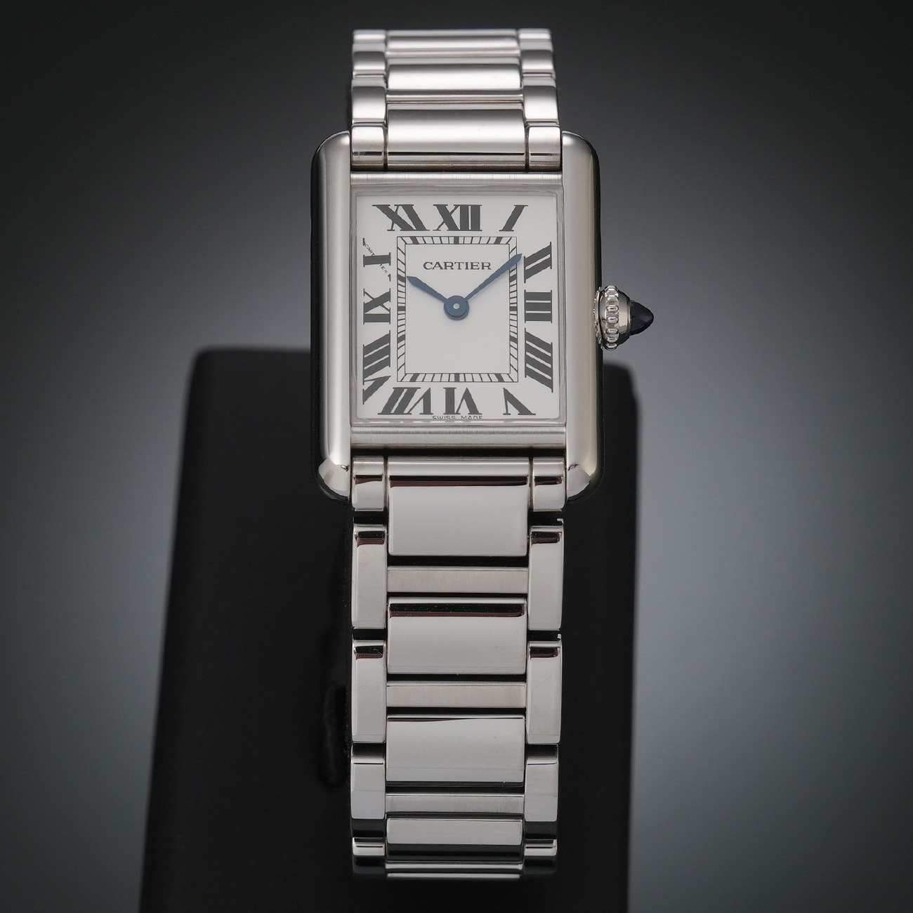 CARTIER(USED)까르띠에 탱크 머스트 스몰 스틸 WSTA0051