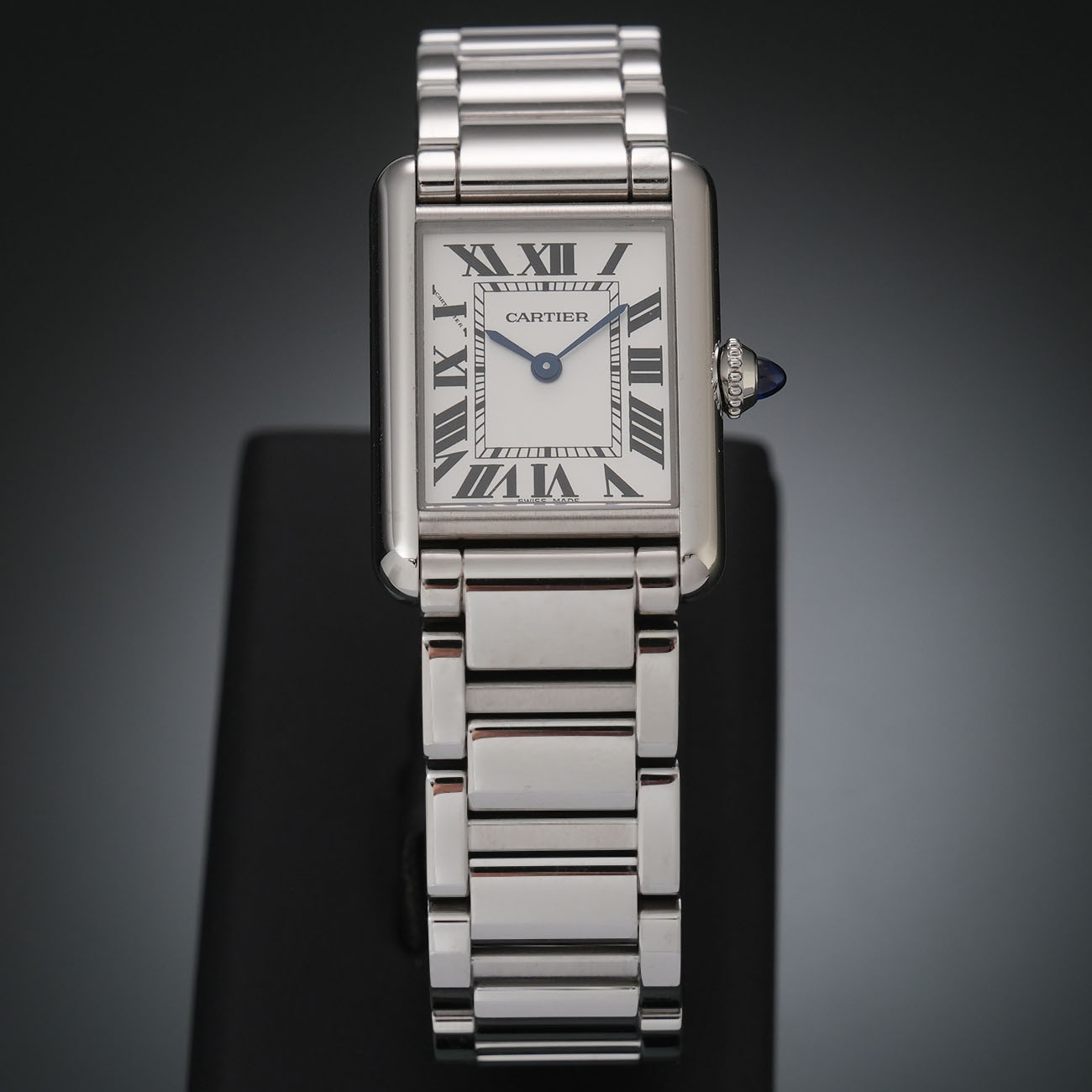 CARTIER(USED)까르띠에 탱크 머스트 스몰 스틸 WSTA0051