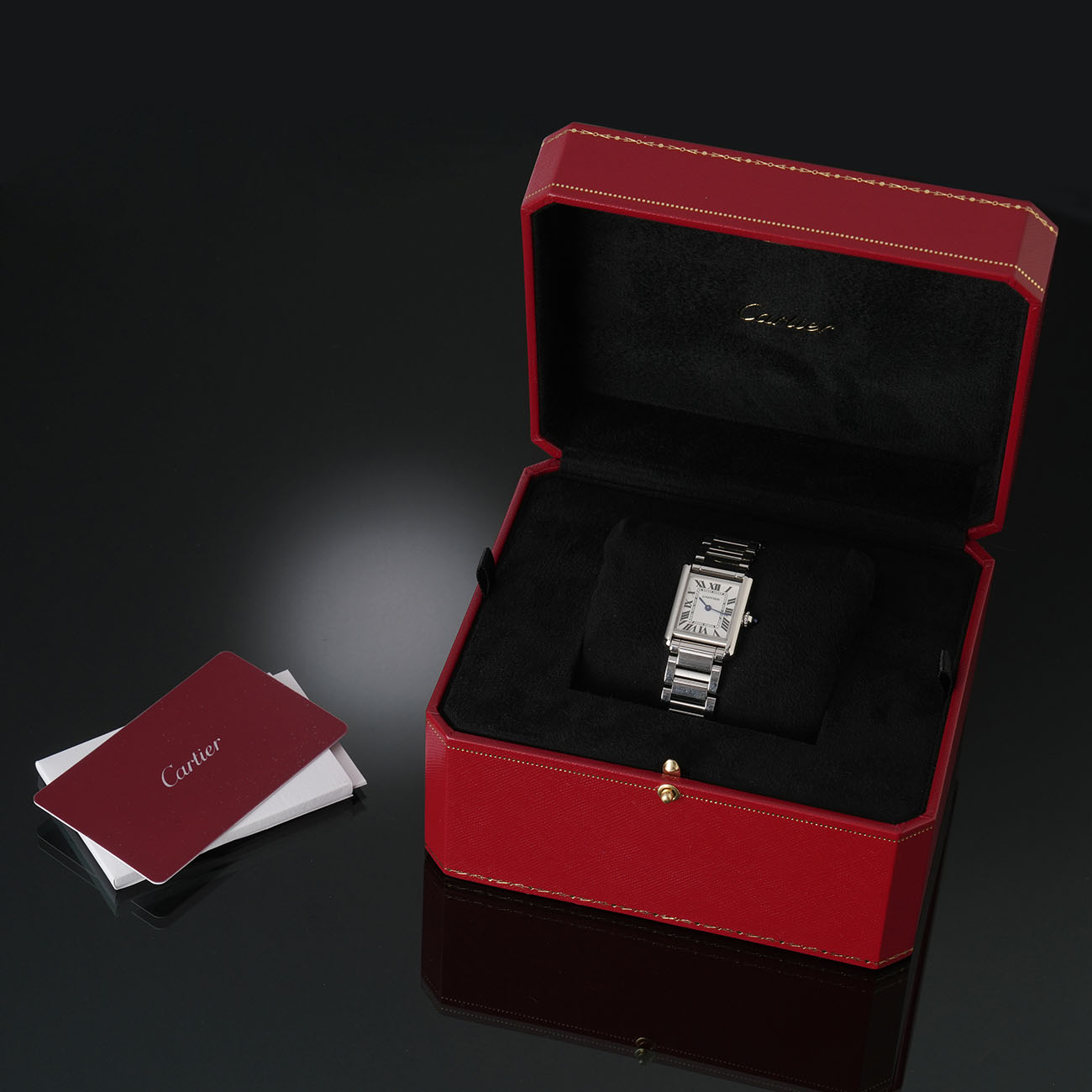 CARTIER(USED)까르띠에 탱크 머스트 스틸 쿼츠