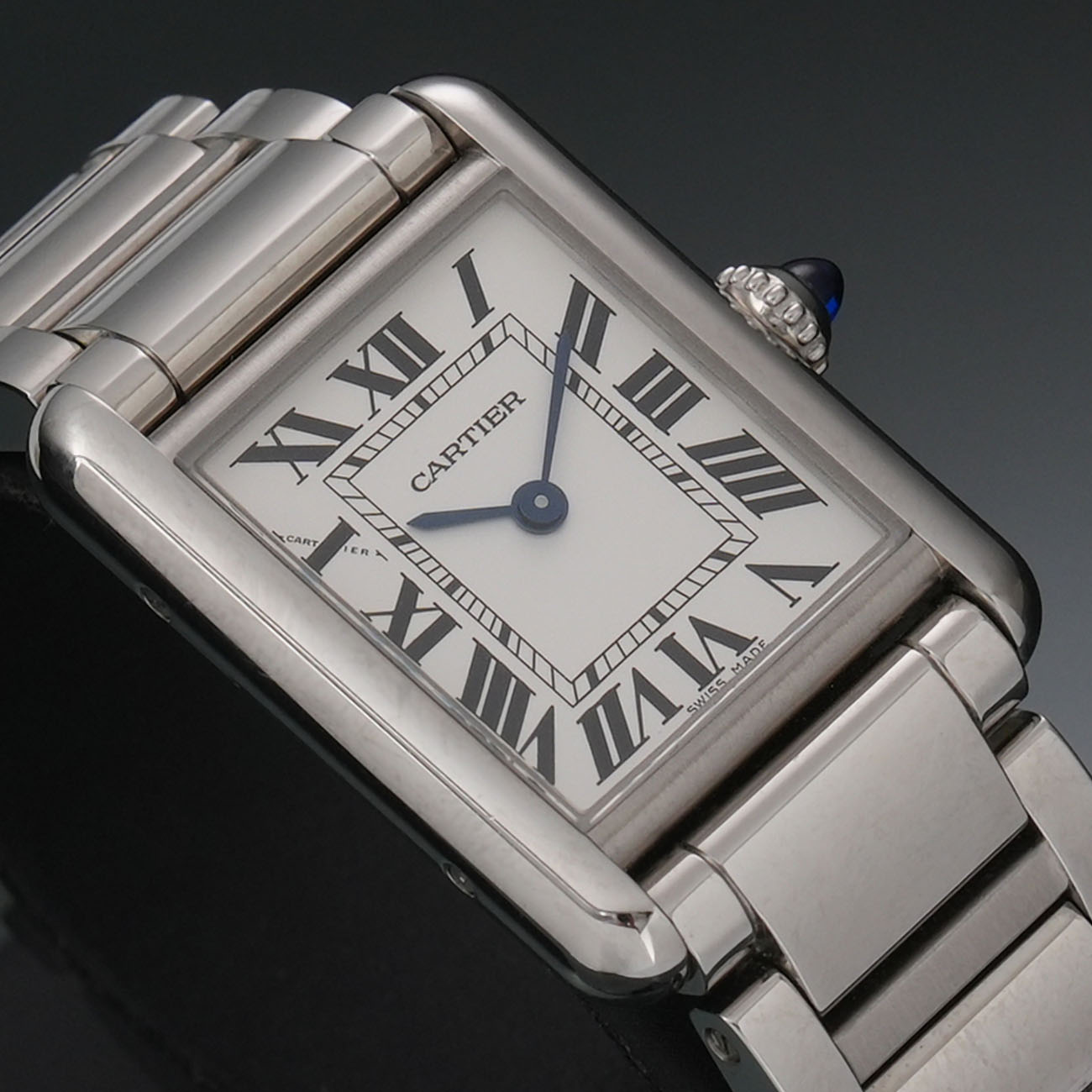 CARTIER(USED)까르띠에 탱크 머스트 스틸 쿼츠