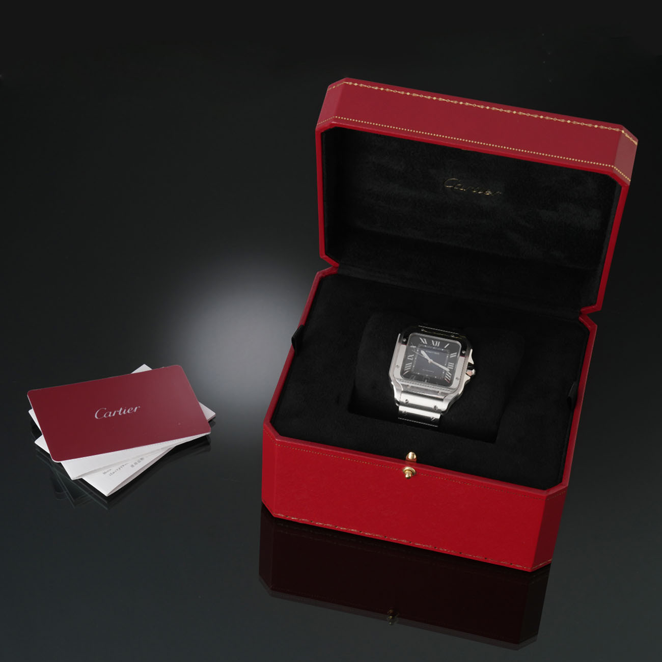 CARTIER(USED)까르띠에 산토스 라지 WSSA003