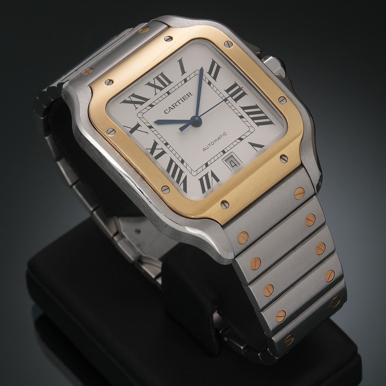 CARTIER(USED)까르띠에 산토스 드 까르띠에 콤비 라지 W2SA0006