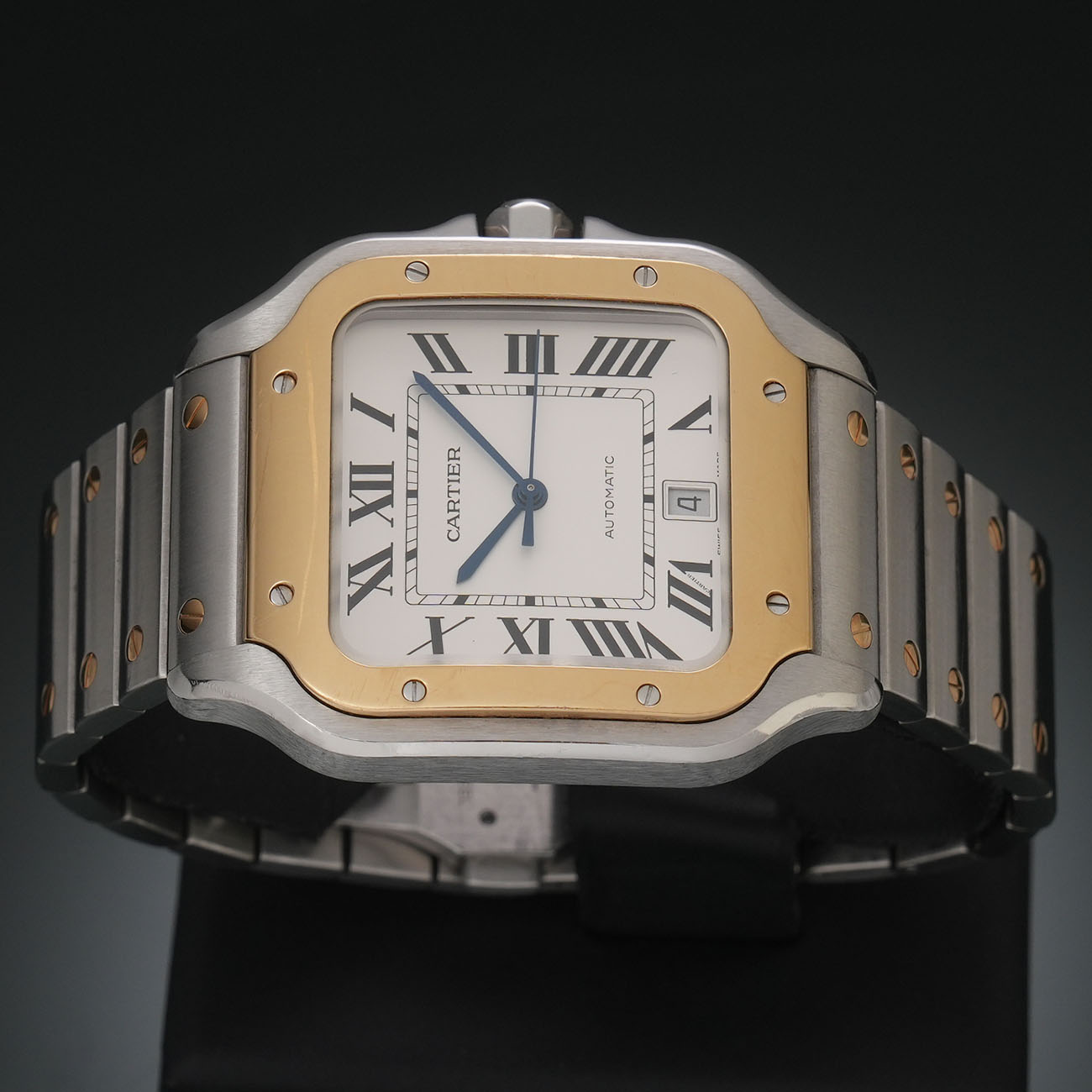 CARTIER(USED)까르띠에 산토스 드 까르띠에 콤비 라지 W2SA0006