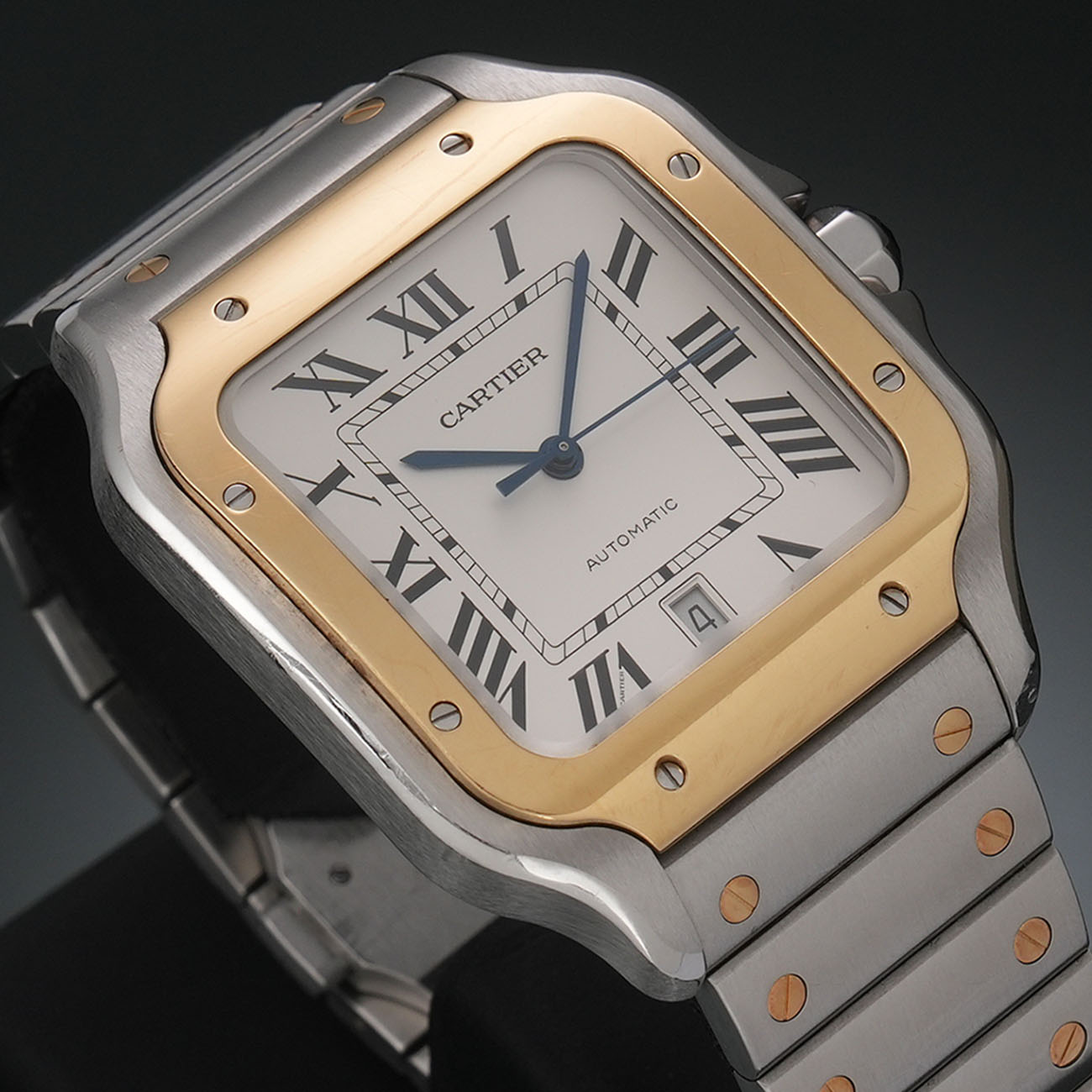 CARTIER(USED)까르띠에 산토스 드 까르띠에 콤비 라지 W2SA0006