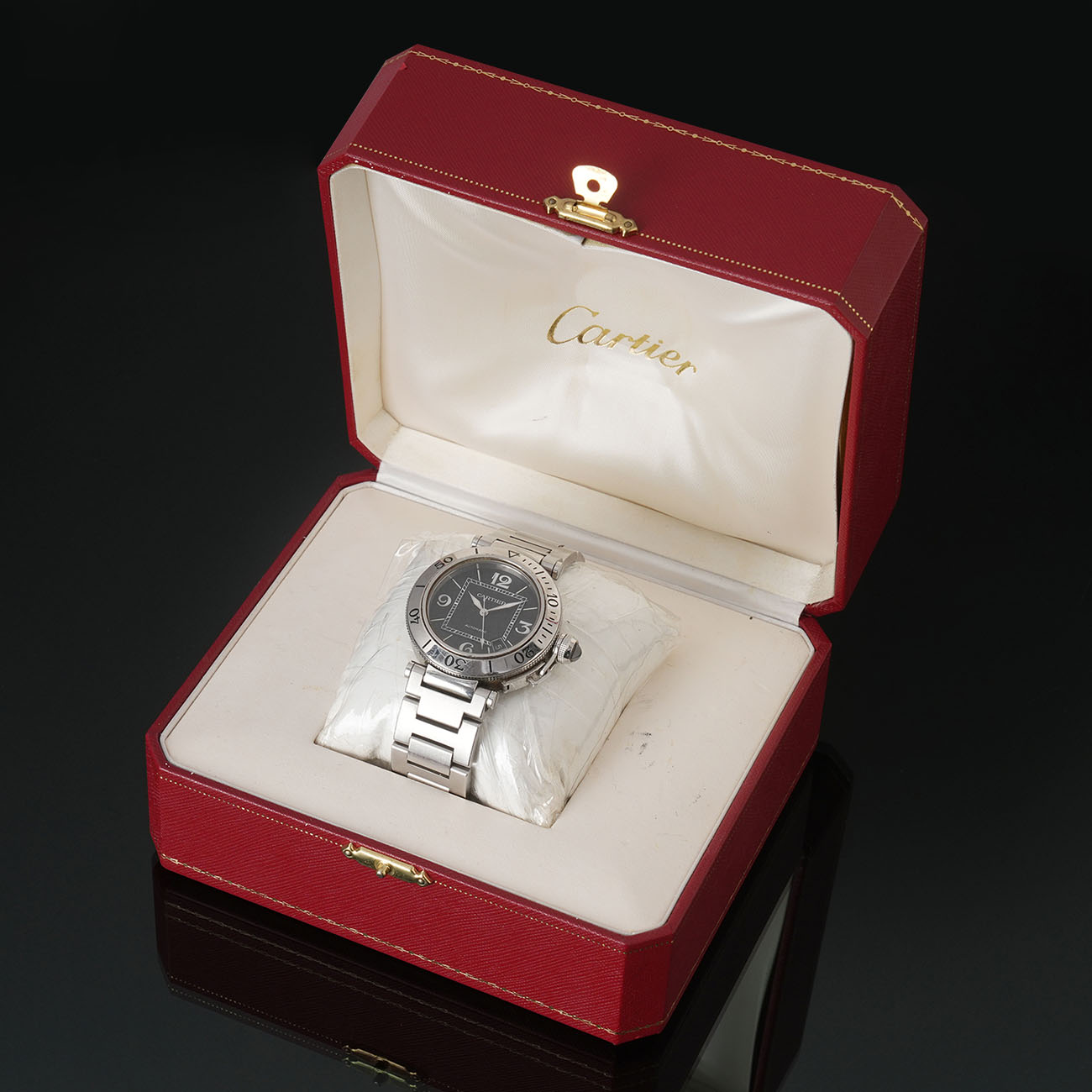 CARTIER(USED)까르띠에 파샤 씨타이머 W31077M7