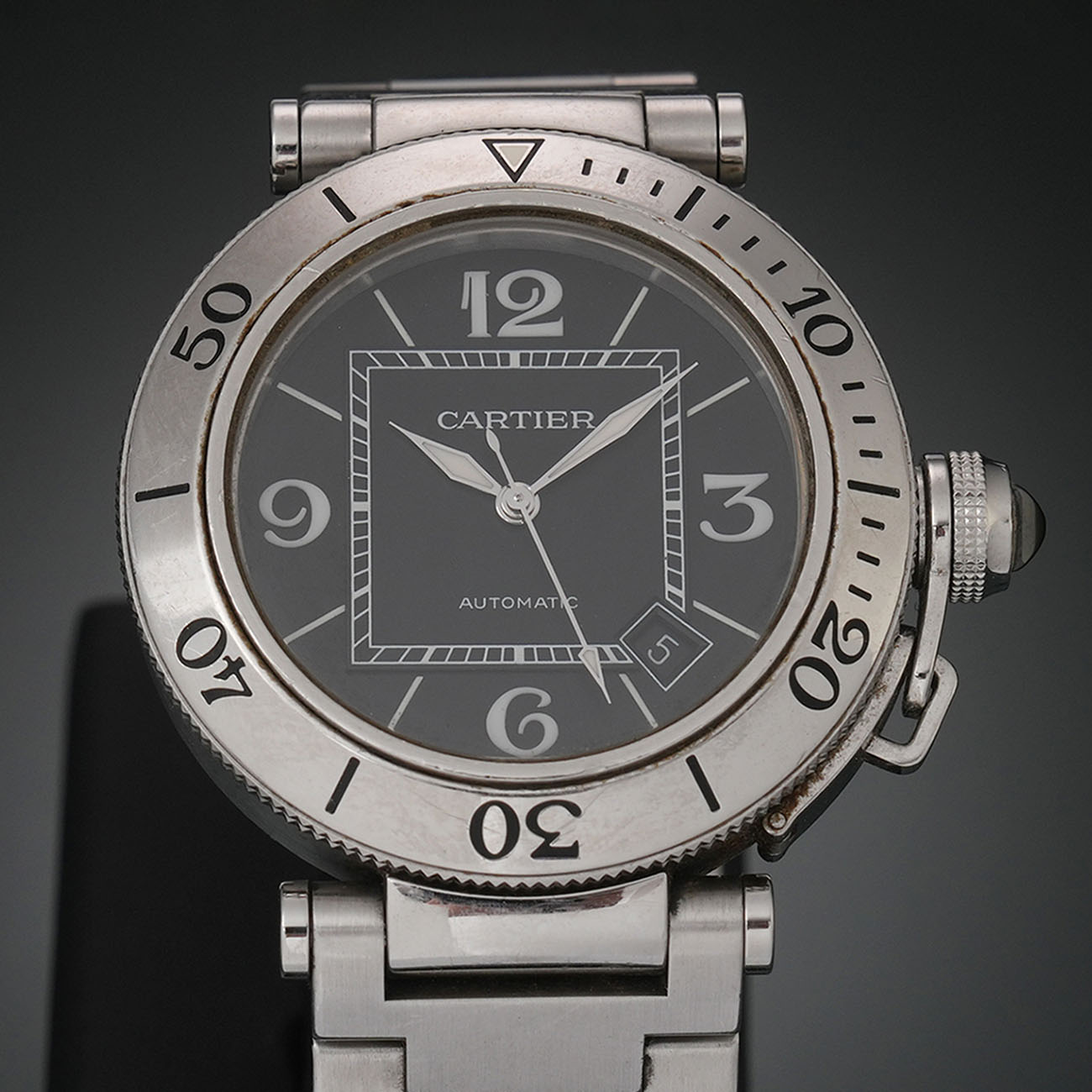 CARTIER(USED)까르띠에 파샤 씨타이머 W31077M7