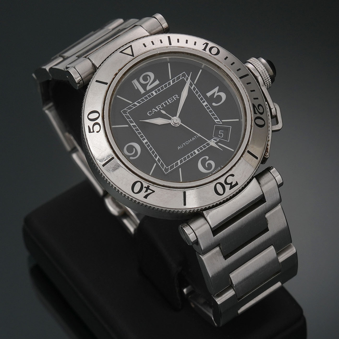 CARTIER(USED)까르띠에 파샤 씨타이머 W31077M7